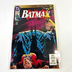 Batman #493 Nightfall Part 3 DC Comic Book NM May 1993